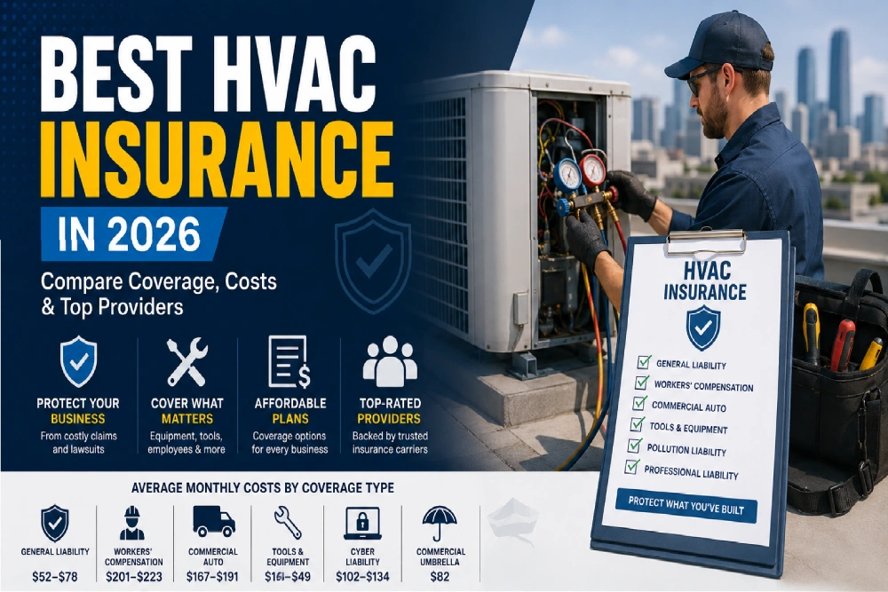 Best HVAC Insurance in 2026: Compare Coverage, Costs & Top Providers