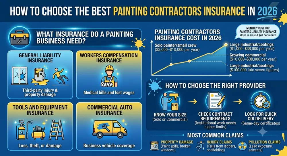 How to Choose the Best Painting Contractors Insurance in 2026