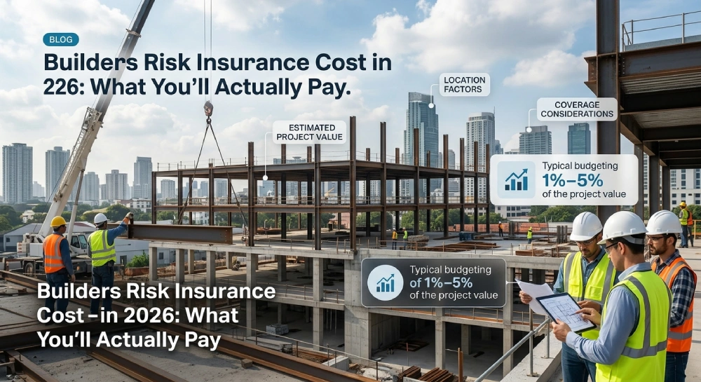 Builders Risk Insurance Cost in 2026: What You’ll Actually Pay